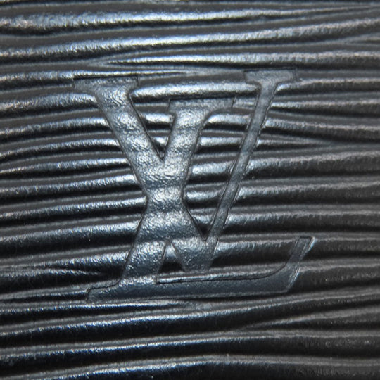 LOUIS VUITTON Tote Bag M52272 Epi black Saint Jacques PM Noir Women Used Authentic