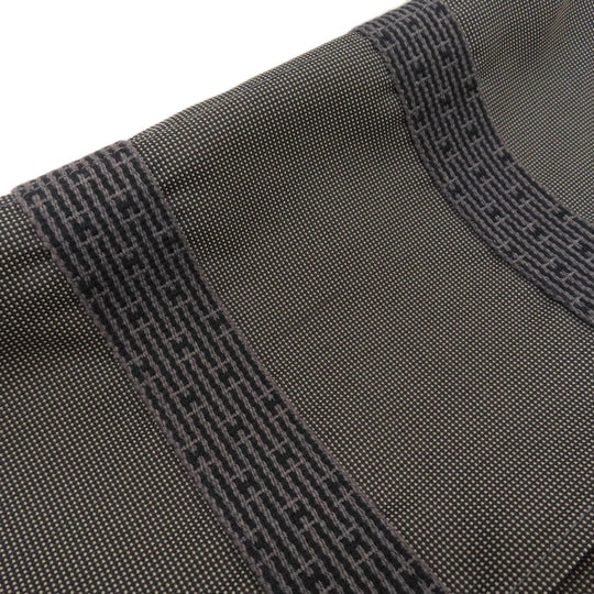 HERMES Tote Bag canvas gray Her LineMM Women(Unisex) Used Authentic