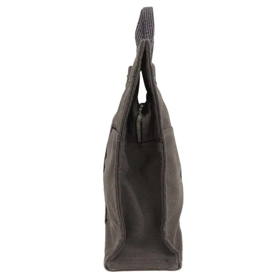 HERMES Tote Bag canvas gray Her LineMM Women(Unisex) Used Authentic