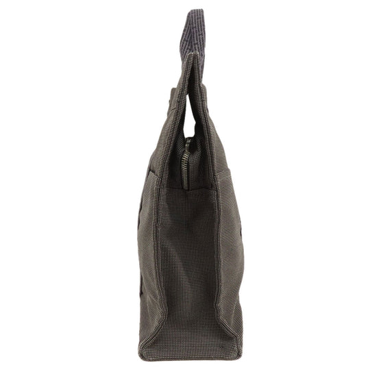 HERMES Tote Bag canvas gray Her LineMM Women(Unisex) Used Authentic