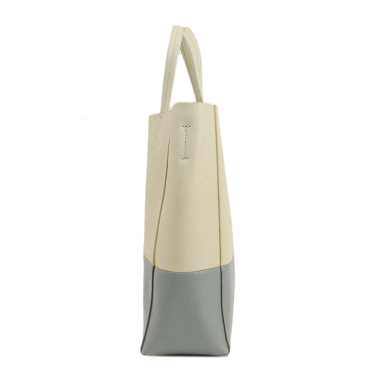 CELINE Handbag leather beige Vertical Cover S 2WAY
