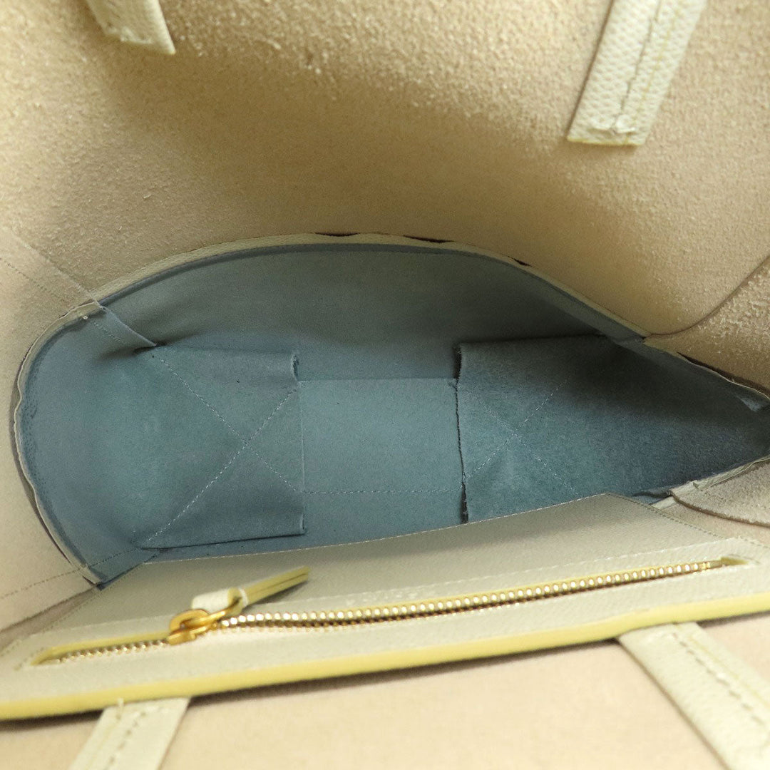 CELINE Handbag leather beige Vertical Cover S 2WAY