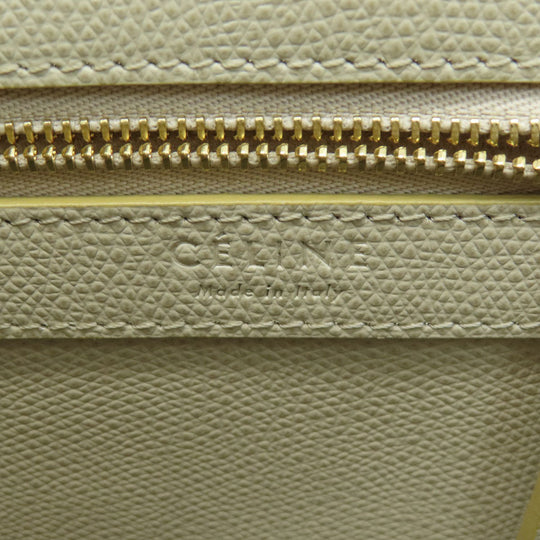 CELINE Handbag leather beige Vertical Cover S 2WAY