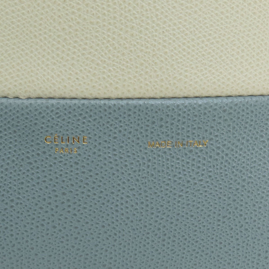 CELINE Handbag leather beige Vertical Cover S 2WAY