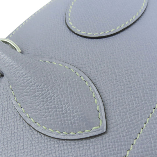 HERMES Handbag Epsom blue Bolide 35 Blue Lin Silver Metal 2WAY