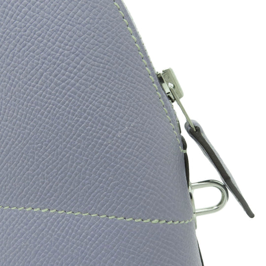 HERMES Handbag Epsom blue Bolide 35 Blue Lin Silver Metal 2WAY