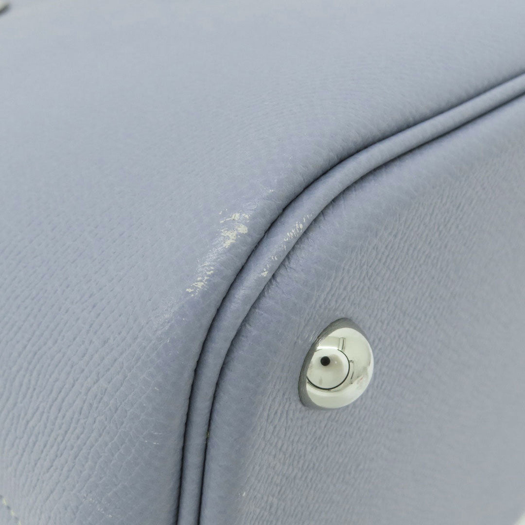 HERMES Handbag Epsom blue Bolide 35 Blue Lin Silver Metal 2WAY