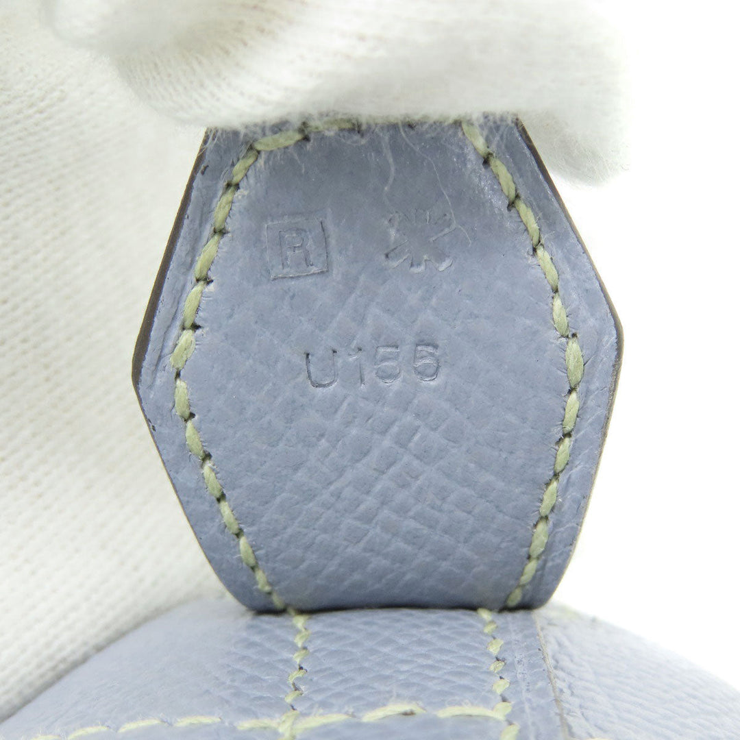 HERMES Handbag Epsom blue Bolide 35 Blue Lin Silver Metal 2WAY