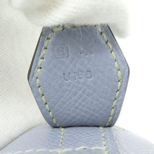 HERMES Handbag Epsom blue Bolide 35 Blue Lin Silver Metal 2WAY