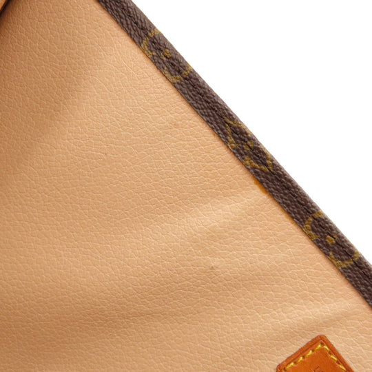 LOUIS VUITTON Handbag M51140 Monogram canvas Brown Sac Plat Monogram Women Used Authentic