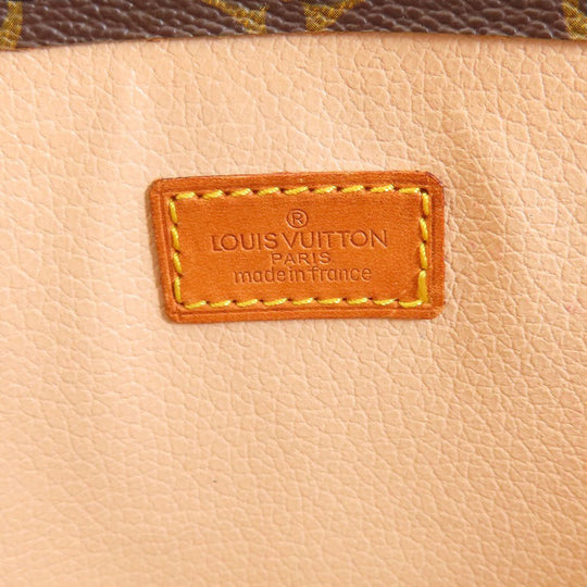LOUIS VUITTON Handbag M51140 Monogram canvas Brown Sac Plat Monogram Women Used Authentic