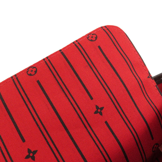 LOUIS VUITTON Tote Bag N51109 Damier canvas Brown ƒlƒ”ƒ@�[ƒtƒ‹PM ‹Œ Damier ƒGƒxƒk Women Used Authentic