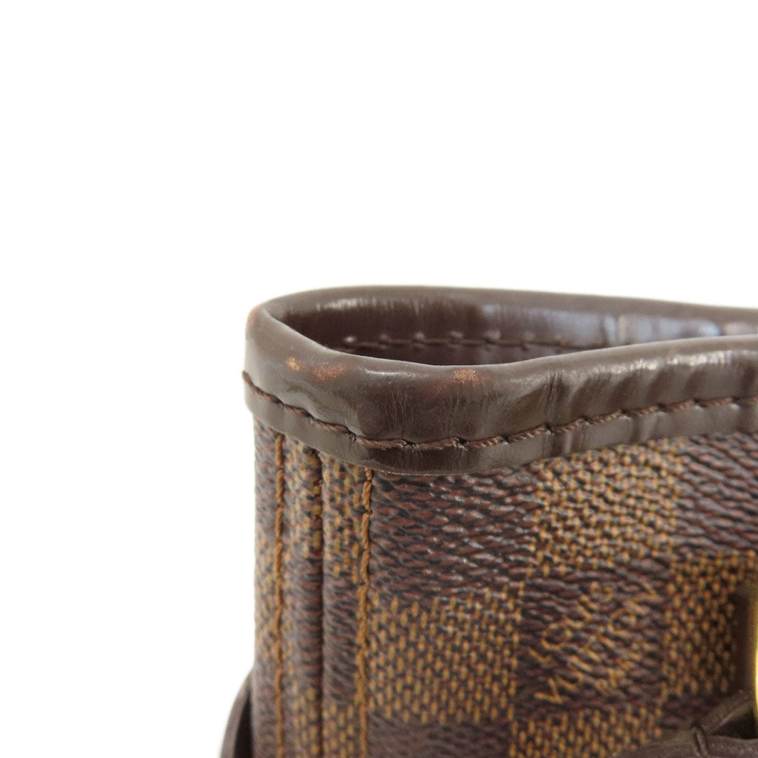 LOUIS VUITTON Tote Bag N51109 Damier canvas Brown ƒlƒ”ƒ@�[ƒtƒ‹PM ‹Œ Damier ƒGƒxƒk Women Used Authentic