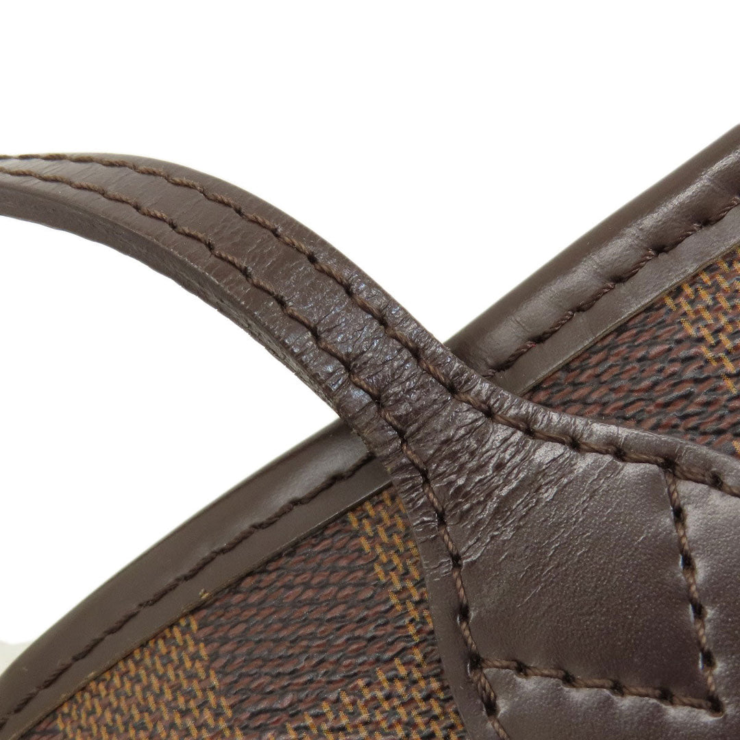 LOUIS VUITTON Tote Bag N51109 Damier canvas Brown ƒlƒ”ƒ@�[ƒtƒ‹PM ‹Œ Damier ƒGƒxƒk Women Used Authentic