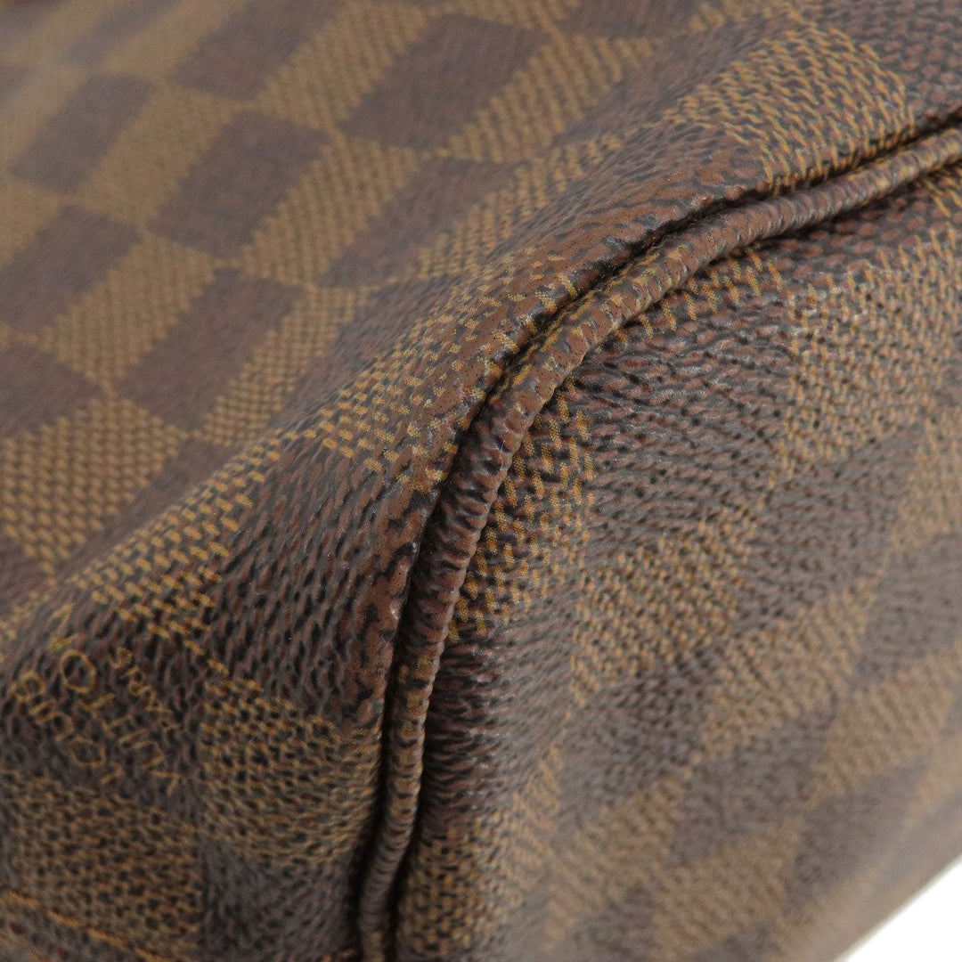 LOUIS VUITTON Tote Bag N51109 Damier canvas Brown ƒlƒ”ƒ@�[ƒtƒ‹PM ‹Œ Damier ƒGƒxƒk Women Used Authentic