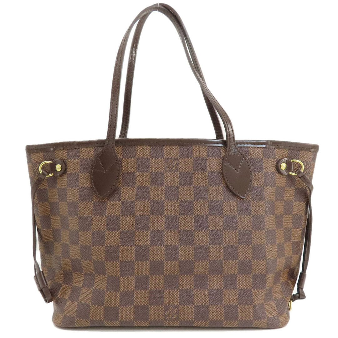 LOUIS VUITTON Tote Bag N51109 Damier canvas Brown ƒlƒ”ƒ@�[ƒtƒ‹PM ‹Œ Damier ƒGƒxƒk Women Used Authentic