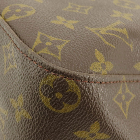 LOUIS VUITTON Tote Bag M51145 Monogram canvas Brown LoopingGM Monogram Women Used Authentic