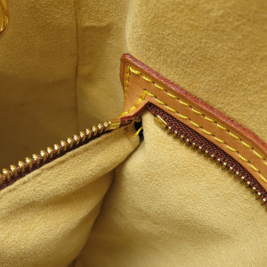 LOUIS VUITTON Tote Bag M51145 Monogram canvas Brown LoopingGM Monogram Women Used Authentic