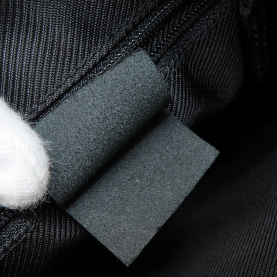 GUCCI Shoulder Bag 001.4206 canvas black GG one belt Women Used Authentic