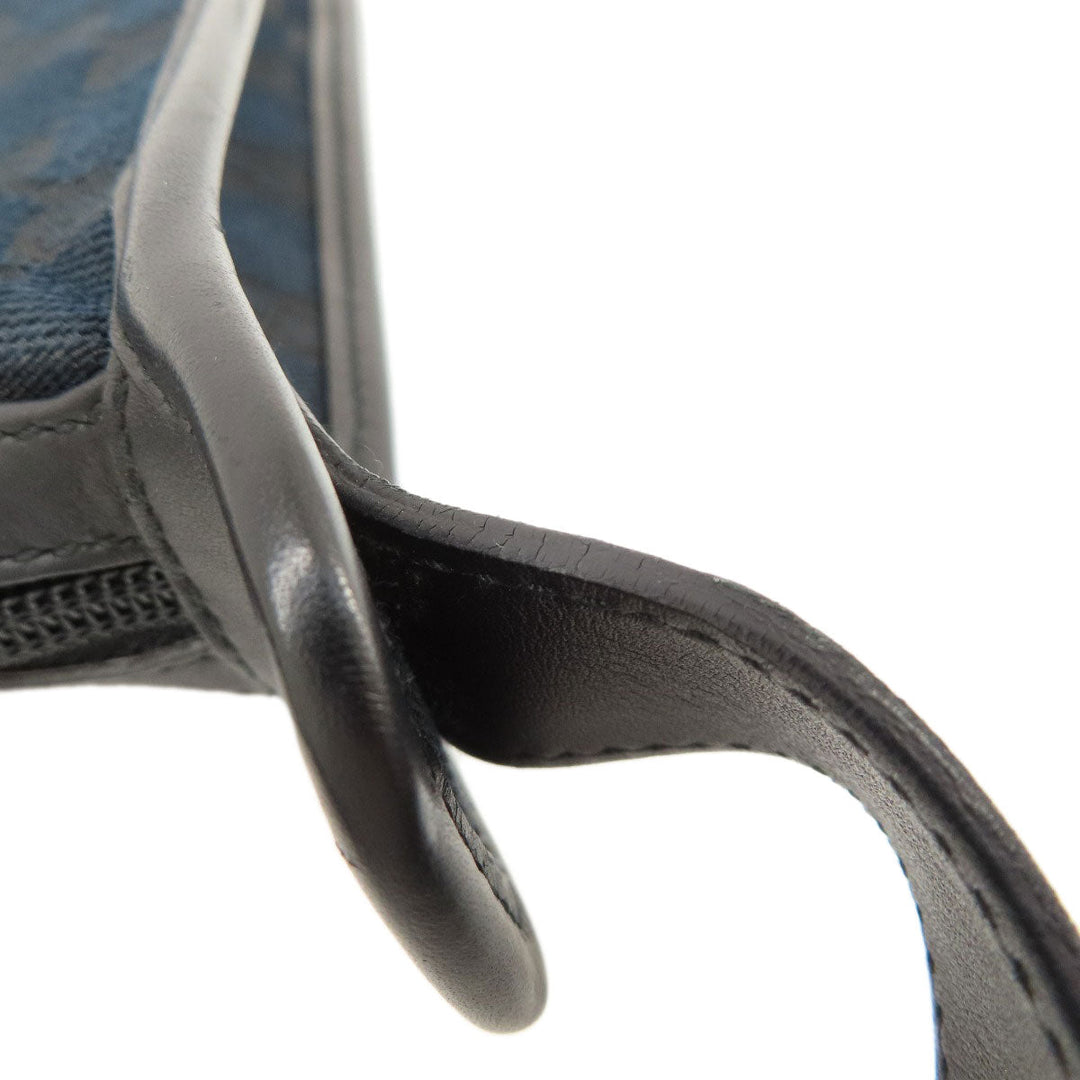 GUCCI Shoulder Bag 001.4206 canvas black GG one belt Women Used Authentic