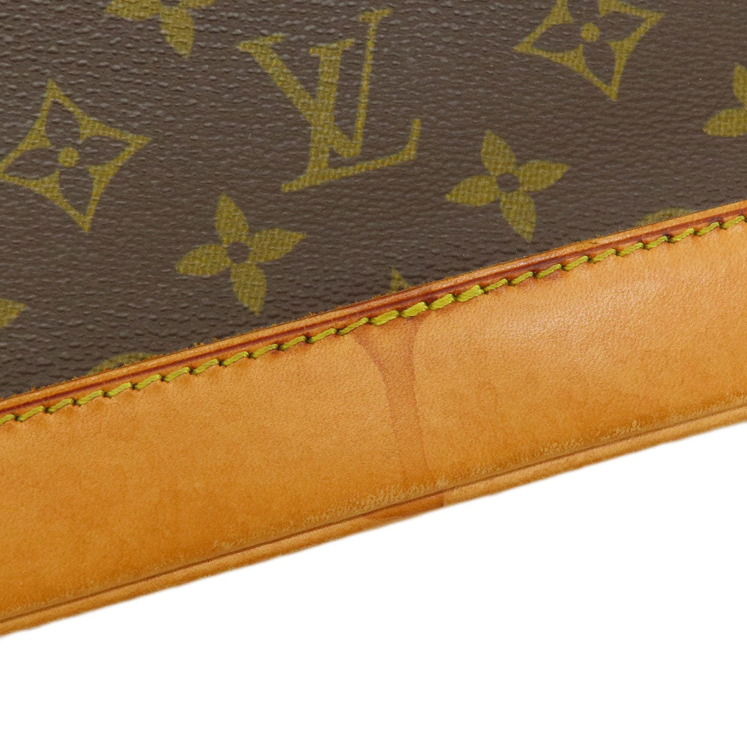 LOUIS VUITTON Handbag M51130 Monogram canvas Brown Alma monogram Women Used Authentic