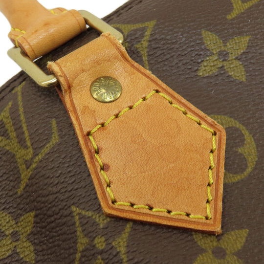 LOUIS VUITTON Handbag M51130 Monogram canvas Brown Alma monogram Women Used Authentic