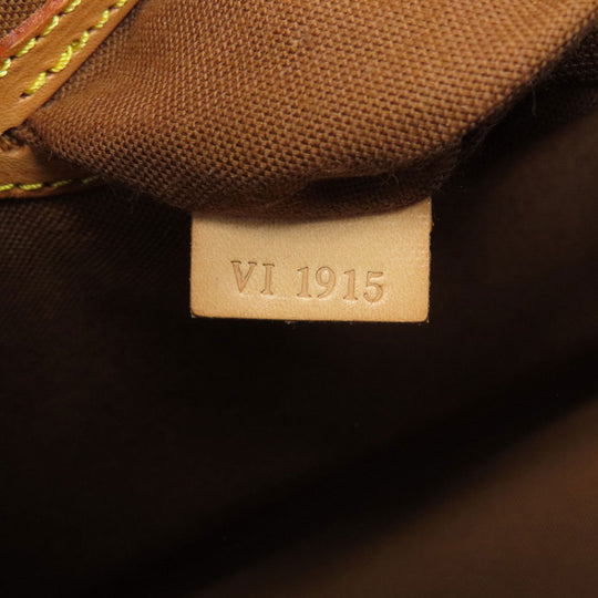 LOUIS VUITTON Handbag M51130 Monogram canvas Brown Alma monogram Women Used Authentic