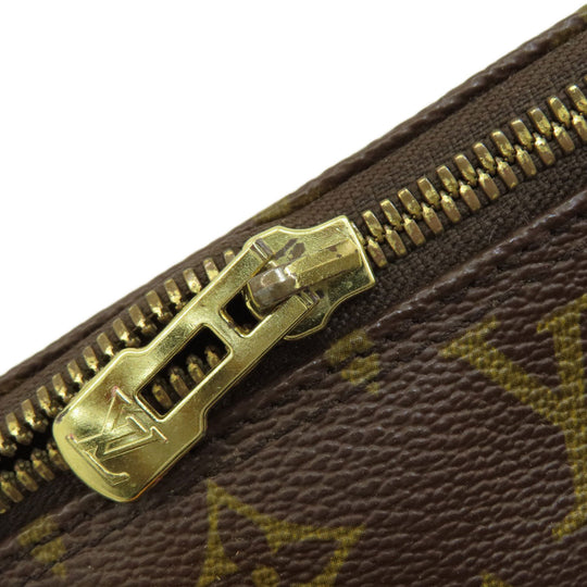 LOUIS VUITTON Handbag M51130 Monogram canvas Brown Alma monogram Women Used Authentic