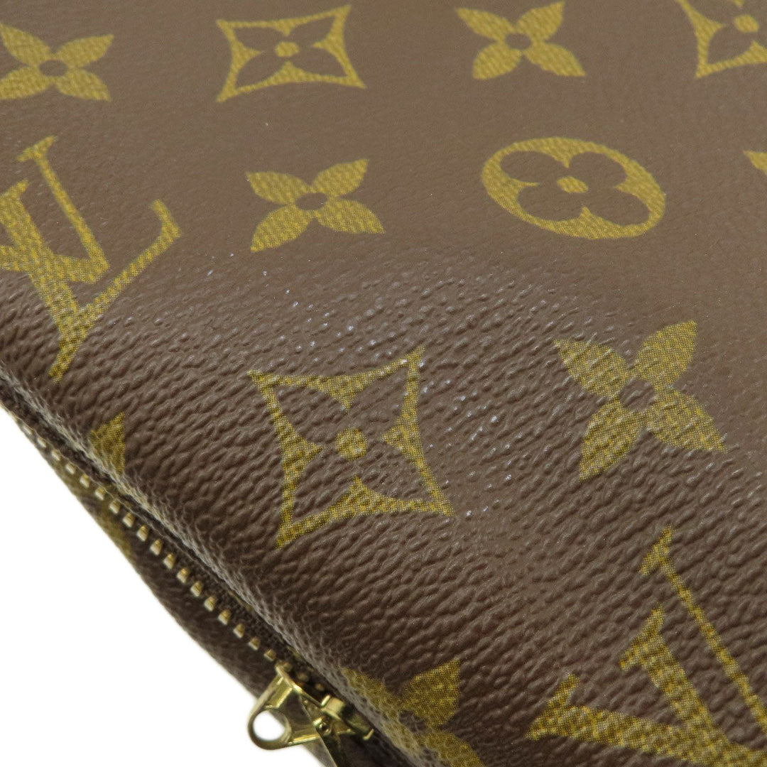 LOUIS VUITTON Handbag M51130 Monogram canvas Brown Alma monogram Women Used Authentic