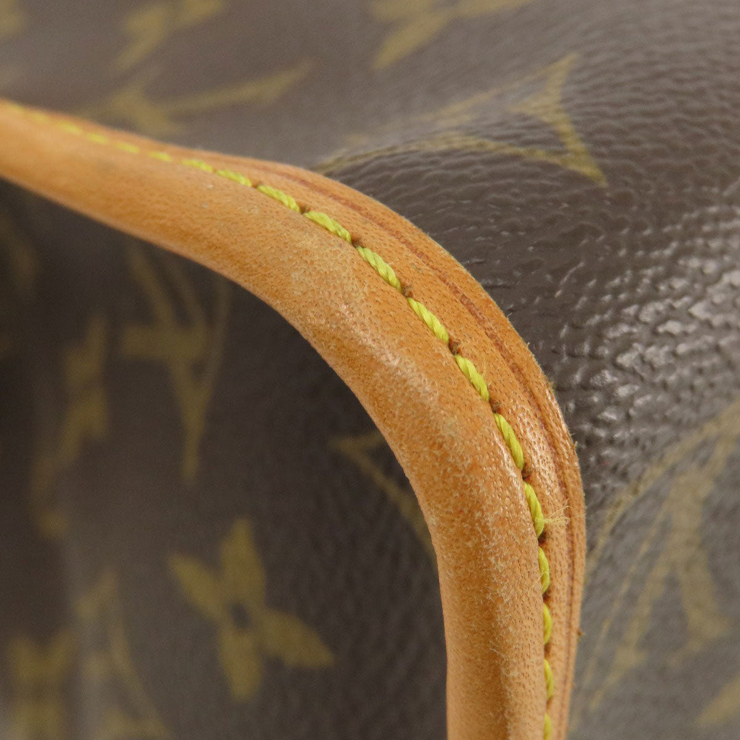 LOUIS VUITTON Tote Bag ‚l40007 Monogram canvas black Popincourt Haut Monogram Women Used Authentic