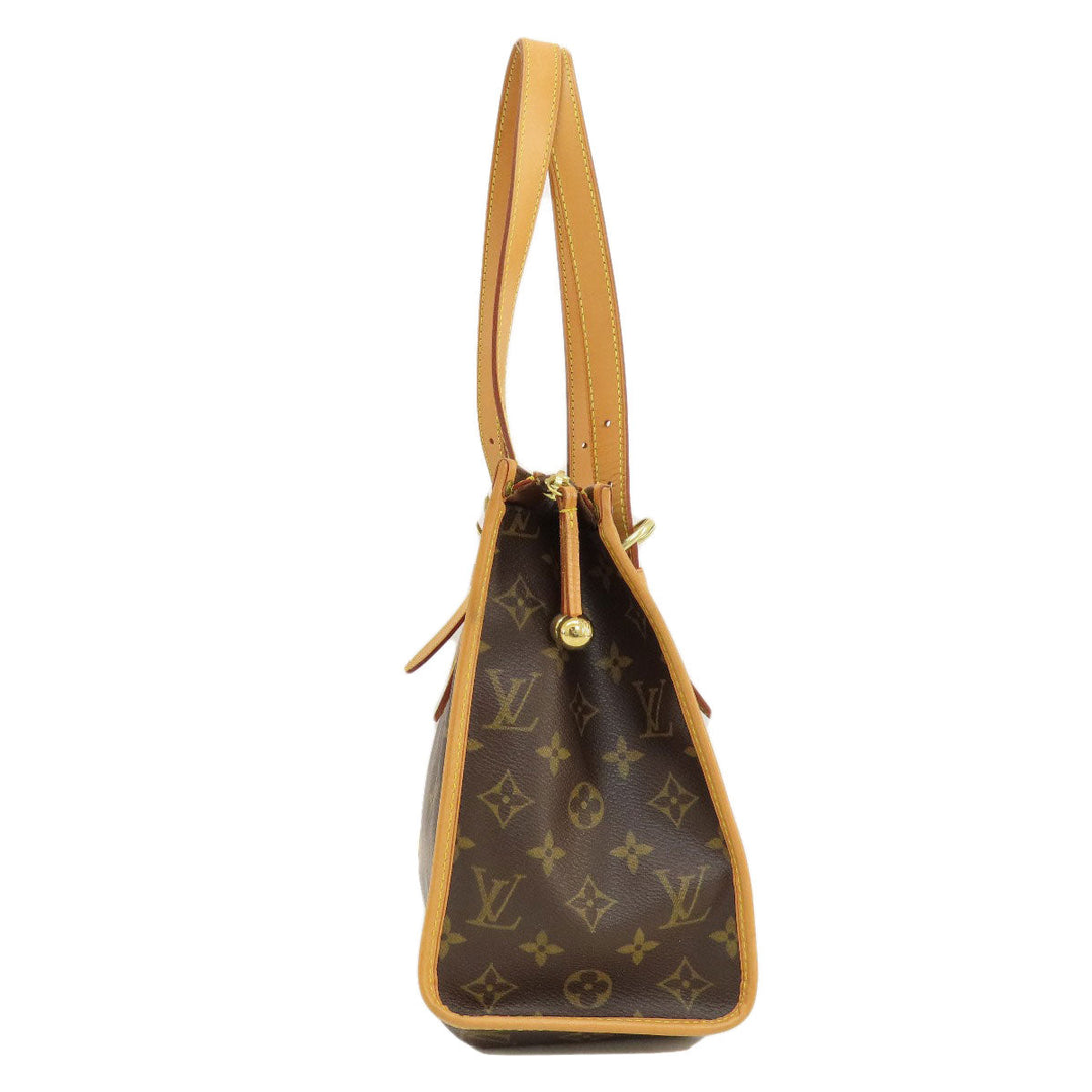 LOUIS VUITTON Tote Bag ‚l40007 Monogram canvas black Popincourt Haut Monogram Women Used Authentic