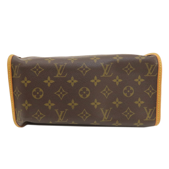 LOUIS VUITTON Tote Bag ‚l40007 Monogram canvas black Popincourt Haut Monogram Women Used Authentic