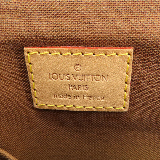 LOUIS VUITTON Tote Bag ‚l40007 Monogram canvas black Popincourt Haut Monogram Women Used Authentic