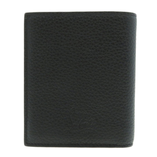 Christian Louboutin Bifold Wallet Calfskin black Studs motif mens Used Authentic