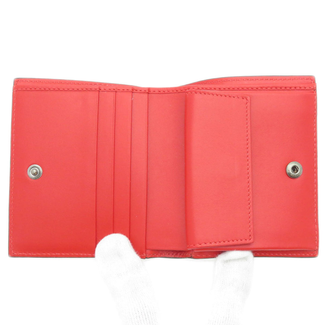 Christian Louboutin Bifold Wallet Calfskin black Studs motif mens Used Authentic