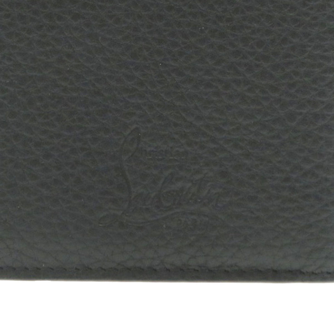 Christian Louboutin Bifold Wallet Calfskin black Studs motif mens Used Authentic
