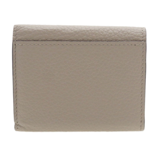 LOUIS VUITTON Bifold Wallet M68747 Taurillon Clemence beige Portefeuille Capucines XS Taurillon Clemence Women Used Authentic