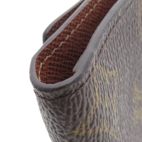LOUIS VUITTON Key case Key holder  M62630 Monogram canvas Brown Multicles6 Monogram Women Used Authentic