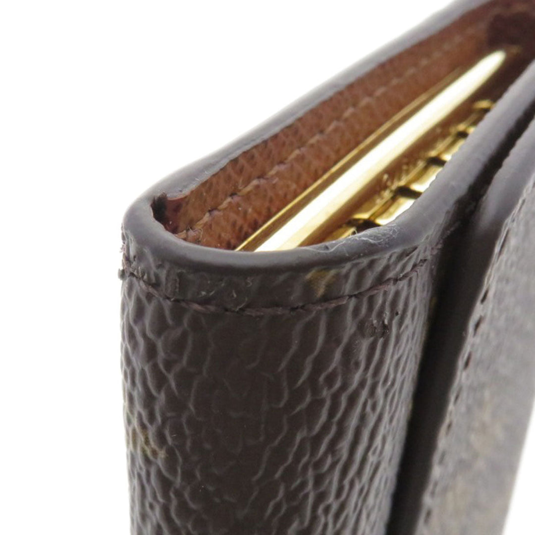 LOUIS VUITTON Key case Key holder  M62630 Monogram canvas Brown Multicles6 Monogram Women Used Authentic