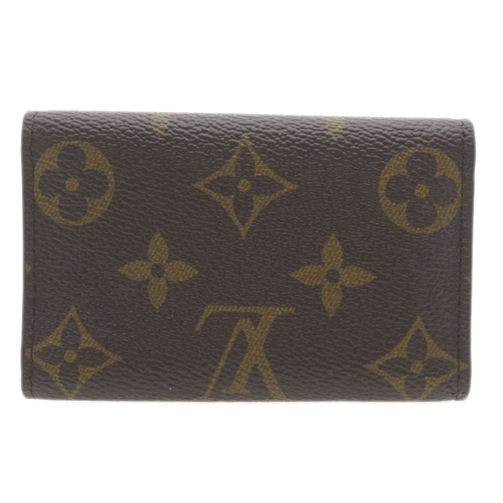 LOUIS VUITTON Key case Key holder  M62630 Monogram canvas Brown Multicles6 Monogram Women Used Authentic