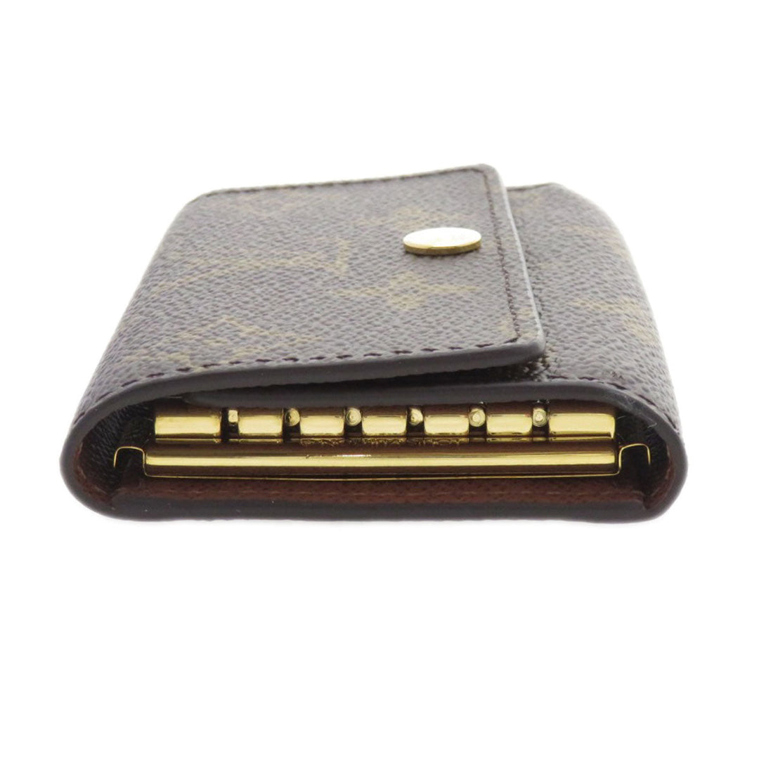 LOUIS VUITTON Key case Key holder  M62630 Monogram canvas Brown Multicles6 Monogram Women Used Authentic