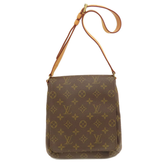 LOUIS VUITTON Shoulder Bag M51258 Monogram canvas Brown Musette Salsa Short Monogram