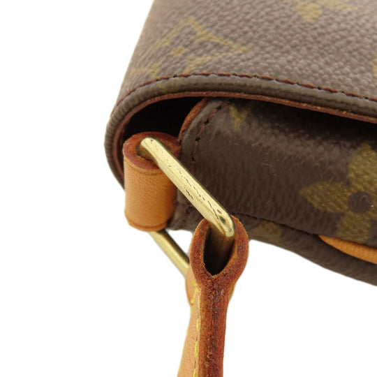 LOUIS VUITTON Shoulder Bag M51258 Monogram canvas Brown Musette Salsa Short Monogram
