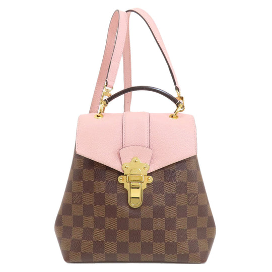 LOUIS VUITTON Backpack N42262 Damier canvas Brown Clapton Damier Ebene