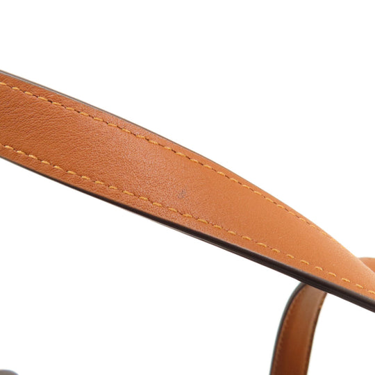 COACH Tote Bag C4060 PVC, Leather Brown Hose and carriage Women Used Authentic