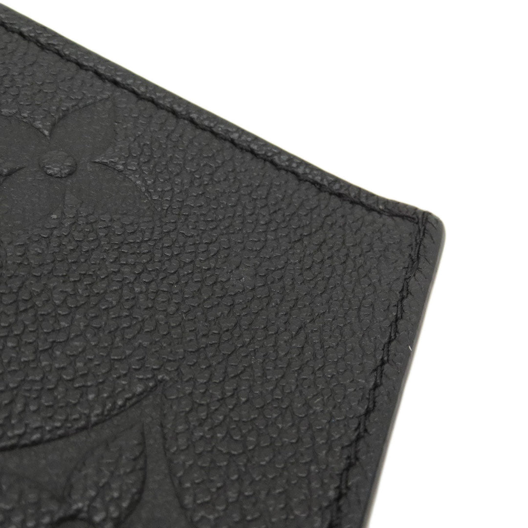 LOUIS VUITTON Shoulder Bag M81417 Monogram Ann Platt black Petit Sac Plat Women Used Authentic