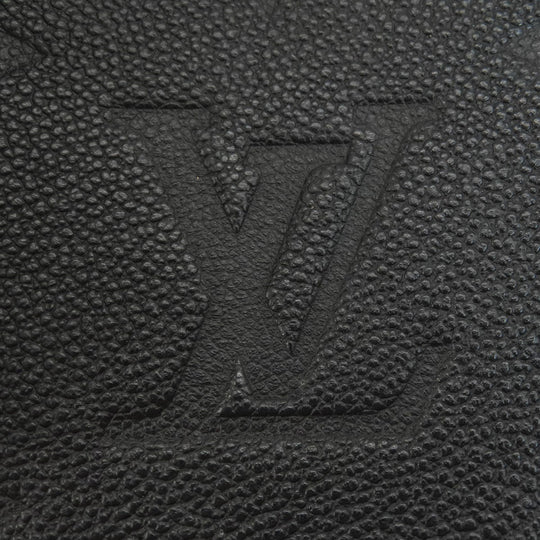 LOUIS VUITTON Shoulder Bag M81417 Monogram Ann Platt black Petit Sac Plat Women Used Authentic
