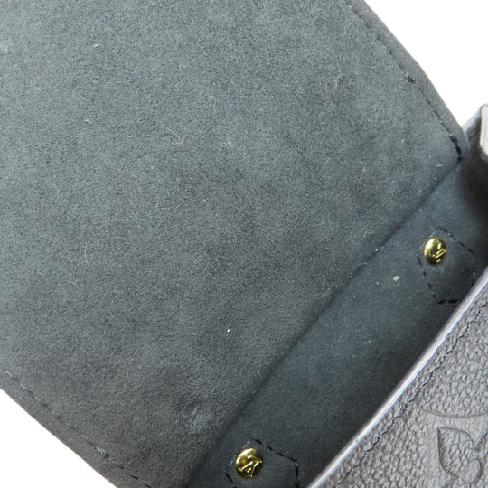 LOUIS VUITTON Shoulder Bag M81417 Monogram Ann Platt black Petit Sac Plat Women Used Authentic