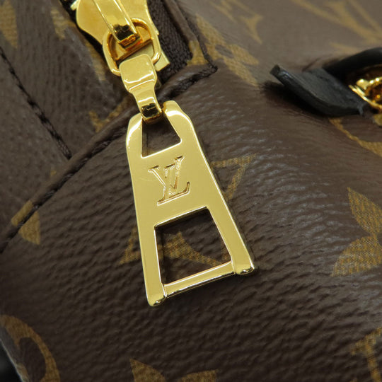LOUIS VUITTON Backpack M44870 Monogram Canvas , Monogram Reverse Brown Palm Springs Backpack PM Monogram Women Used Authentic