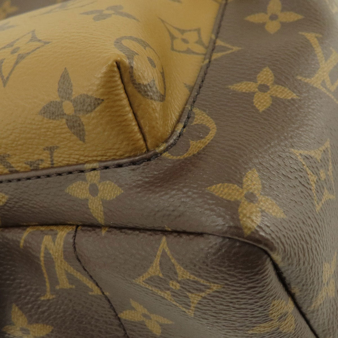 LOUIS VUITTON Backpack M44870 Monogram Canvas , Monogram Reverse Brown Palm Springs Backpack PM Monogram Women Used Authentic